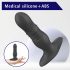 Aixiasia Roy - oplaadbare, draadloze anale vibrator (zwart)