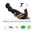 Aixiasia Abake - roterende anale vibrator (zwart)