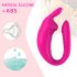 Aixiasia Hera - oplaadbare, draadloze duo-vibrator (roze)
