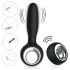 Aixiasia Dylon-Remote - draadloze anale vibrator, oplaadbaar (zwart)