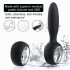 Aixiasia Dylon-Remote - draadloze anale vibrator, oplaadbaar (zwart)