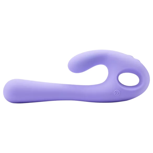 Nomi Tang - vibrator met flexibele clitorisstimulator - oplaadbaar - paars