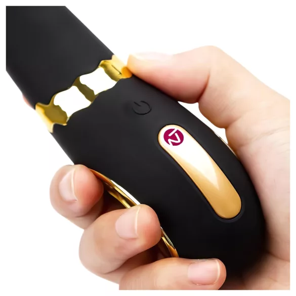 Nomi Tang Getaway Plus 2 - oplaadbare G-spot vibrator (zwart-goud)
