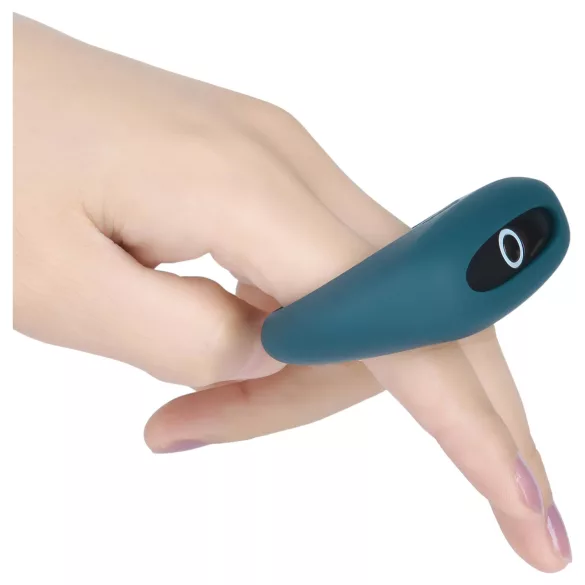 Magic Motion Dante II - App-gestuurde vibrerende penisring voor mannen (blauw)