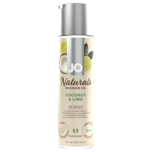 System JO - Massageolie - Kokos-Limoen (120ml)