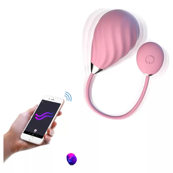 Magic Motion Sundae - draagbaar app-gestuurd vibrerend ei (roze)
