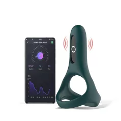   Magic Motion Rise - App-gestuurde vibrerende penisring voor mannen (groen)