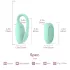 Magic Motion FitCute - App-gestuurde vibrerende geishabal (mint)