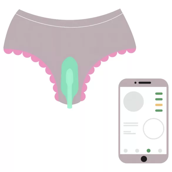 Magic Motion FitCute - App-gestuurde vibrerende geishabal (mint)