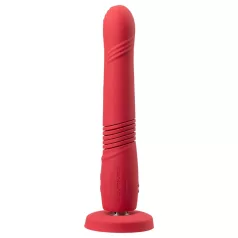 LOVENSE Gravity - oplaadbare, stotende vibrator (rood)