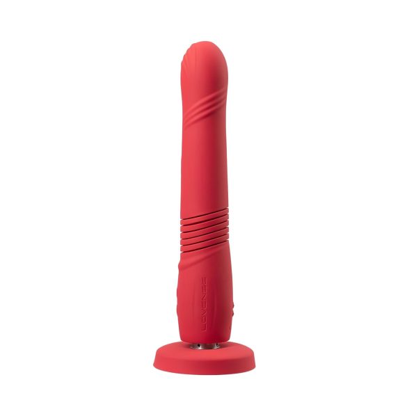 LOVENSE Gravity - oplaadbare, stotende vibrator (rood)