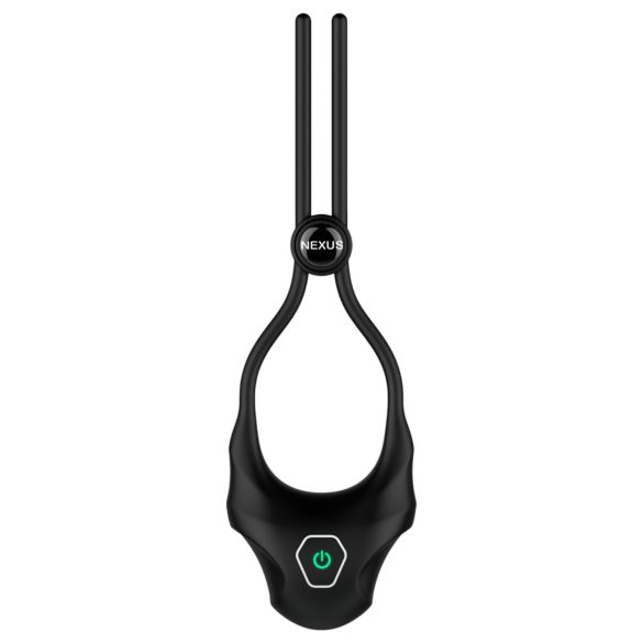Nexus Forge - verstelbare vibratiering voor heren (zwart)