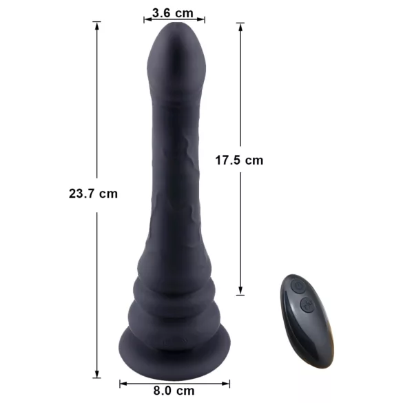 Wilson - golvende vibrator (zwart)