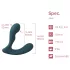 Magic Motion Solstice X - App-gestuurde prostaatvibrator voor mannen (groen)