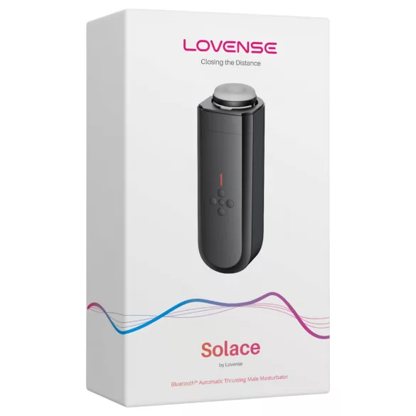 LOVENSE Solace - slimme, op-en-neer bewegende masturbator (zwart)
