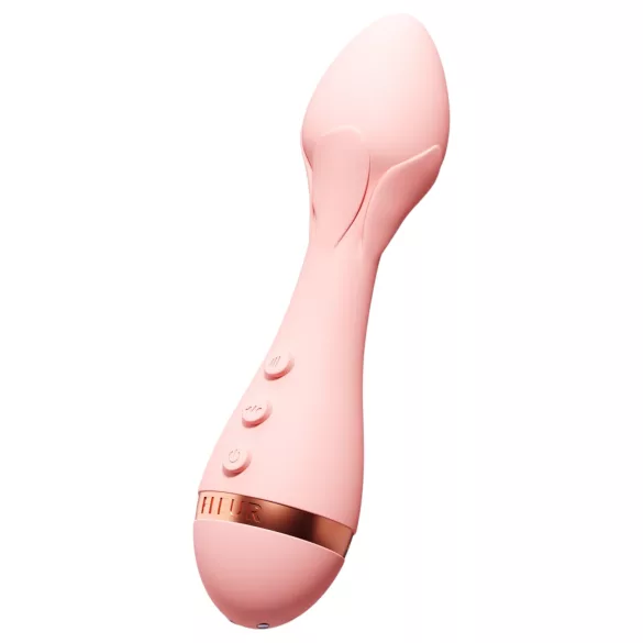 Vush Fleur - oplaadbare, waterdichte massagevibrator (roze)