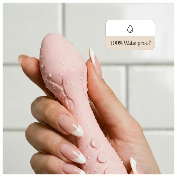 Vush Fleur - oplaadbare, waterdichte massagevibrator (roze)