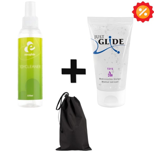Set: Tas, Reiniging & Glijmiddel