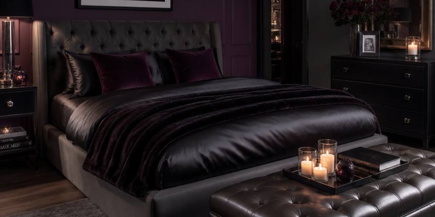 Gezellige sexkamer thuis met warme verlichting en intieme sfeer — Lovesexshop.nl